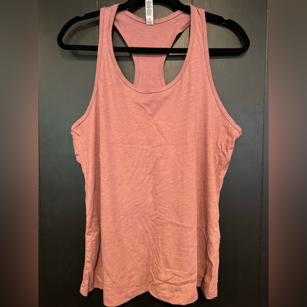 Bella Canvas Blush Pink Racer Back Tank Top
